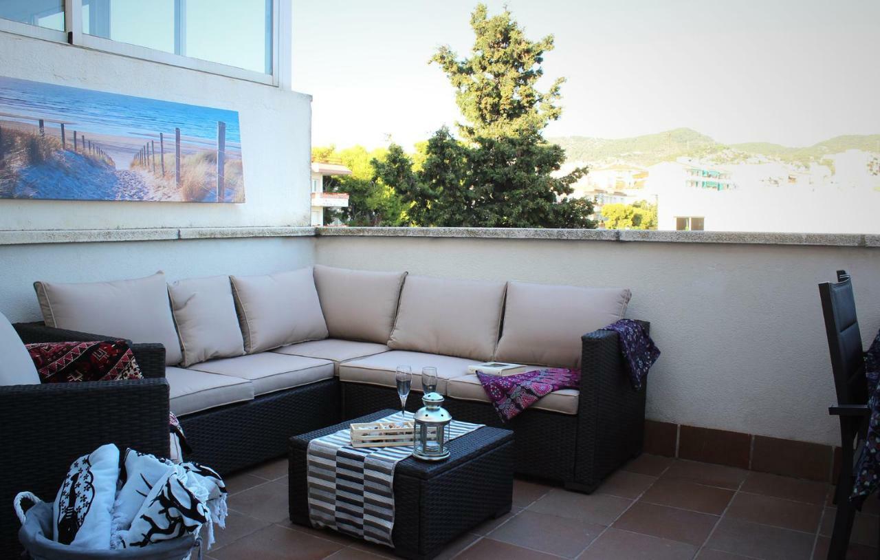 Sitges Ático 2 min a Playa San Sebastían Apartamento Exterior foto