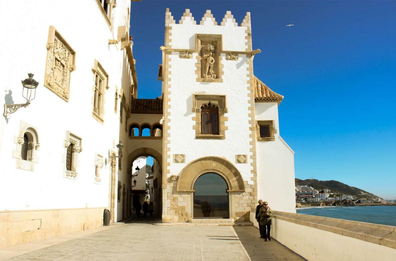 Sitges Ático 2 min a Playa San Sebastían Apartamento Exterior foto