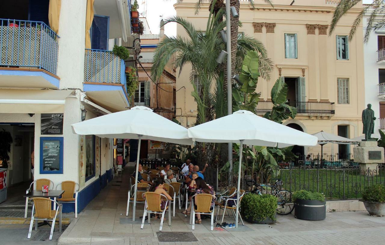 Sitges Ático 2 min a Playa San Sebastían Apartamento Exterior foto