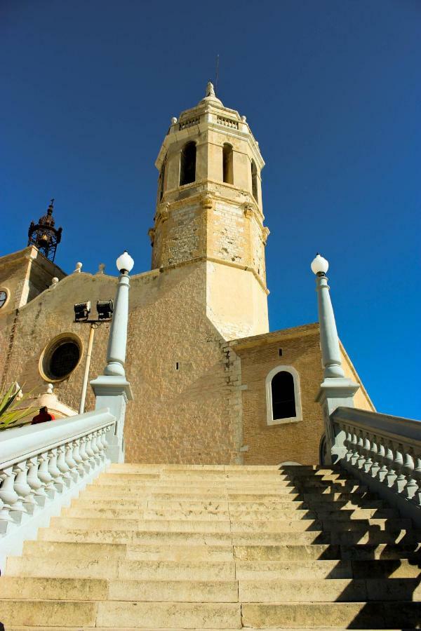 Sitges Ático 2 min a Playa San Sebastían Apartamento Exterior foto
